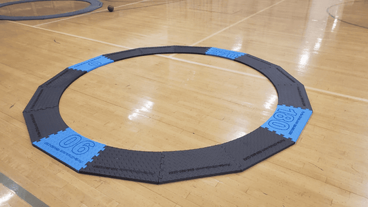 Innovative Throwing Technologies Combo Pack - Shot & Discus Package 3/4" — Circles & Toeboards