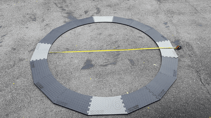 Innovative Throwing Technologies Combo Pack - Shot & Discus Package 3/4" — Circles & Toeboards (image 2)