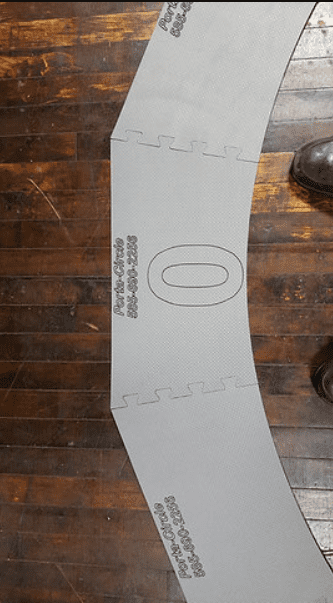 Innovative Throwing Technologies Premium 1 Inch Discus Throwing Circle 1" Thick — Circles & Toeboards (image 2)