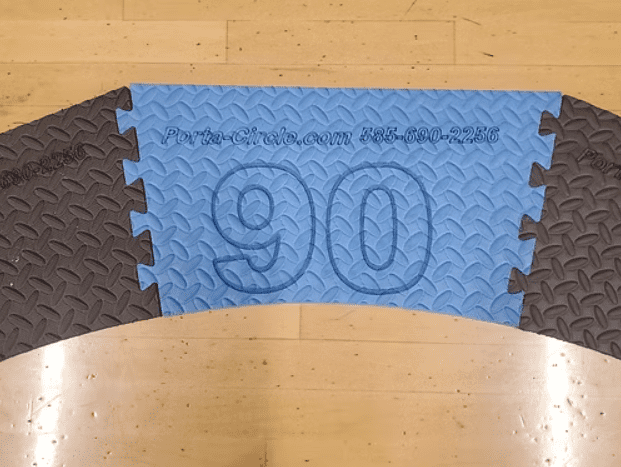 Innovative Throwing Technologies Premium 1 Inch Shot Put, Weight Throw, Hammer Circle (image 4)