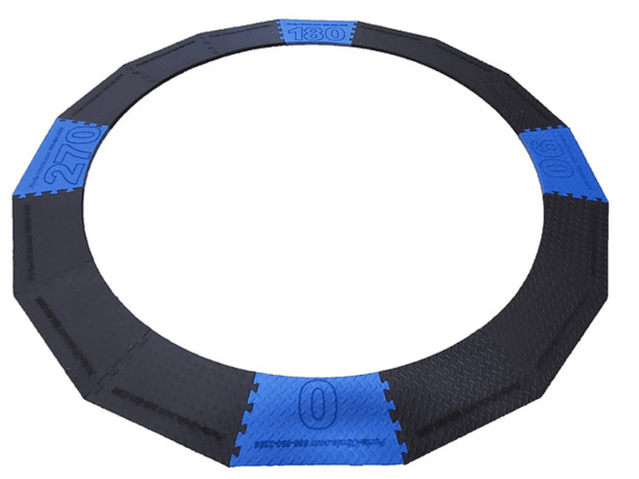 Innovative Throwing Technologies Shot Put, Weight Throw, Hammer Circle - Portable 3/4" — Circles & Toeboards (image 2)