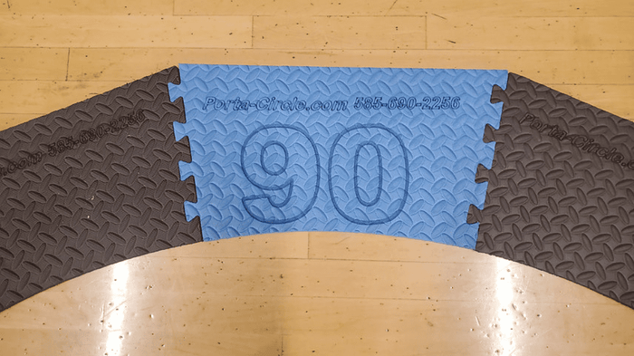 Innovative Throwing Technologies Shot Put, Weight Throw, Hammer Circle - Portable 3/4" — Circles & Toeboards (image 4)