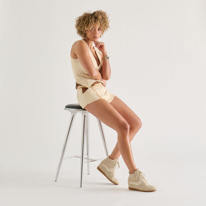 ISSAC SNEAKERS OATMEAL SUEDE