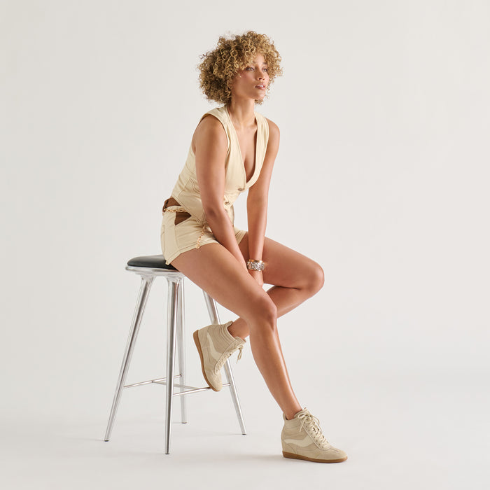 ISSAC SNEAKERS OATMEAL SUEDE