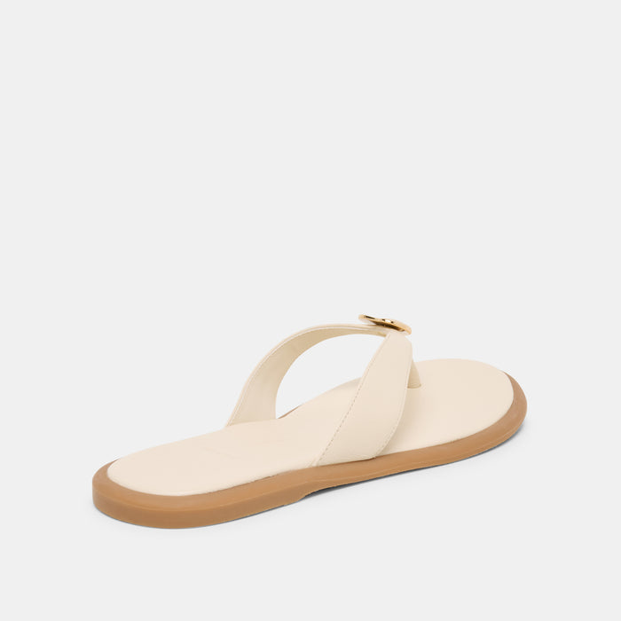 JAINA SANDALS BONE LEATHER