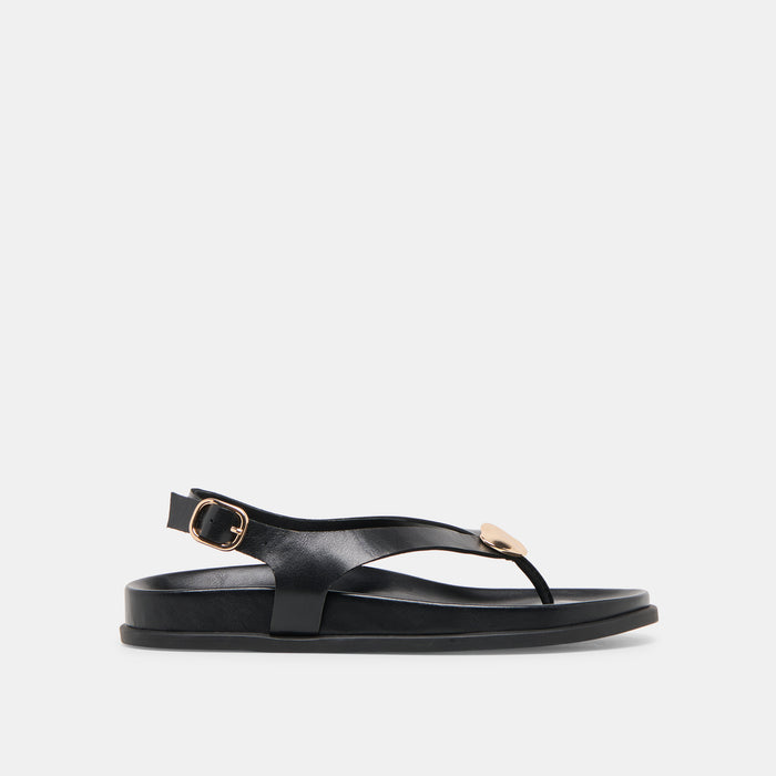 Jony Black Leather Sandals | Dolce Vita