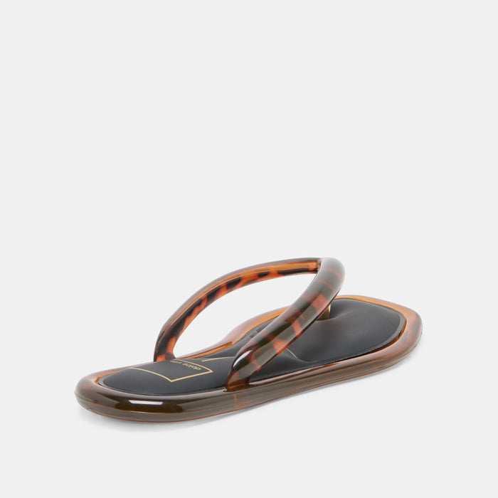 JOZEY SANDALS TORTOISE JELLY