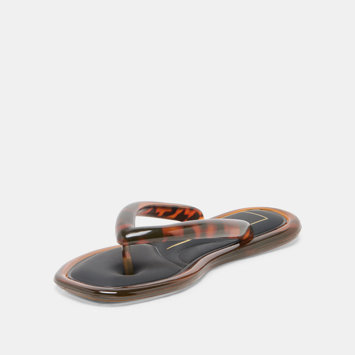 JOZEY SANDALS TORTOISE JELLY