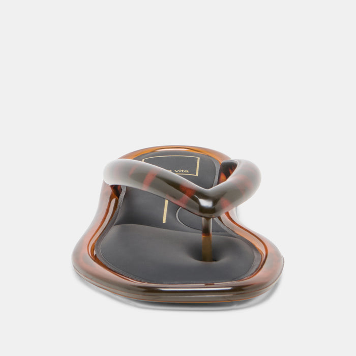 JOZEY SANDALS TORTOISE JELLY