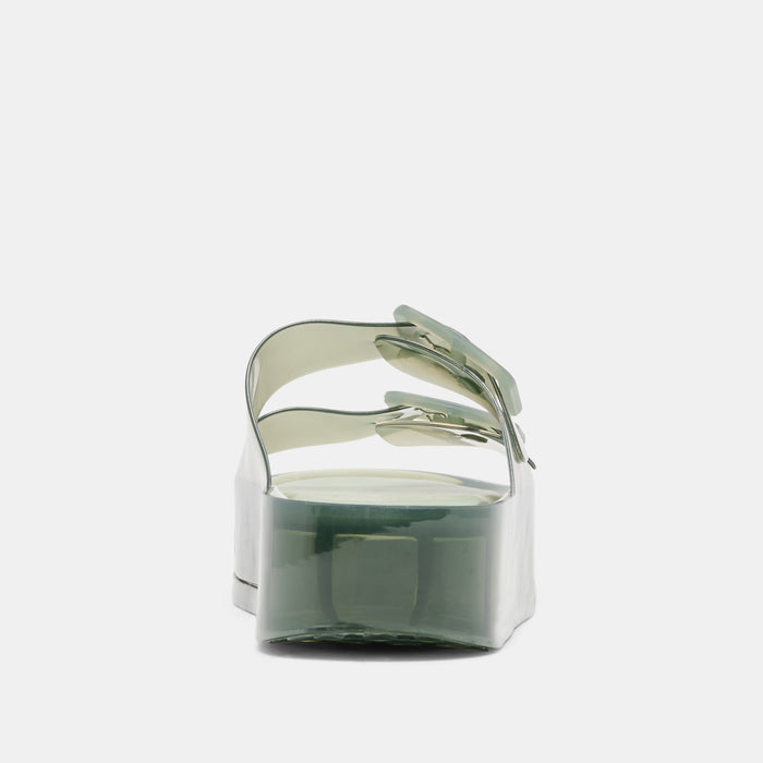 JULIO X SANDALS OLIVE VINYL