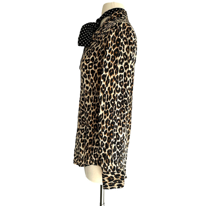 Kate Moss Leopard Shirt - XS