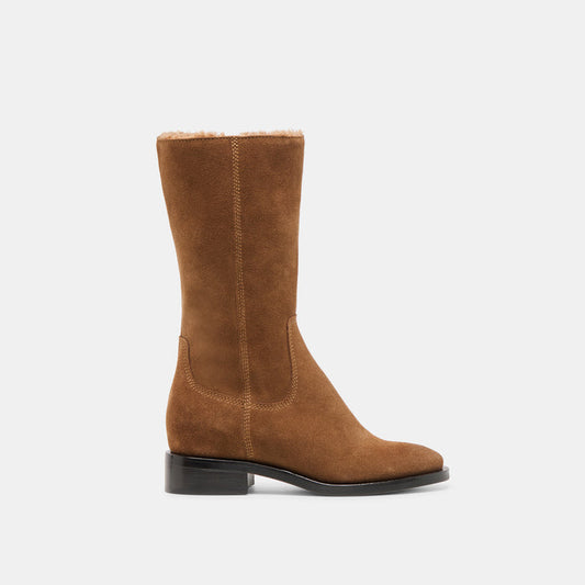 Kedra H2O Chestnut Suede Boots | Doice Vita
