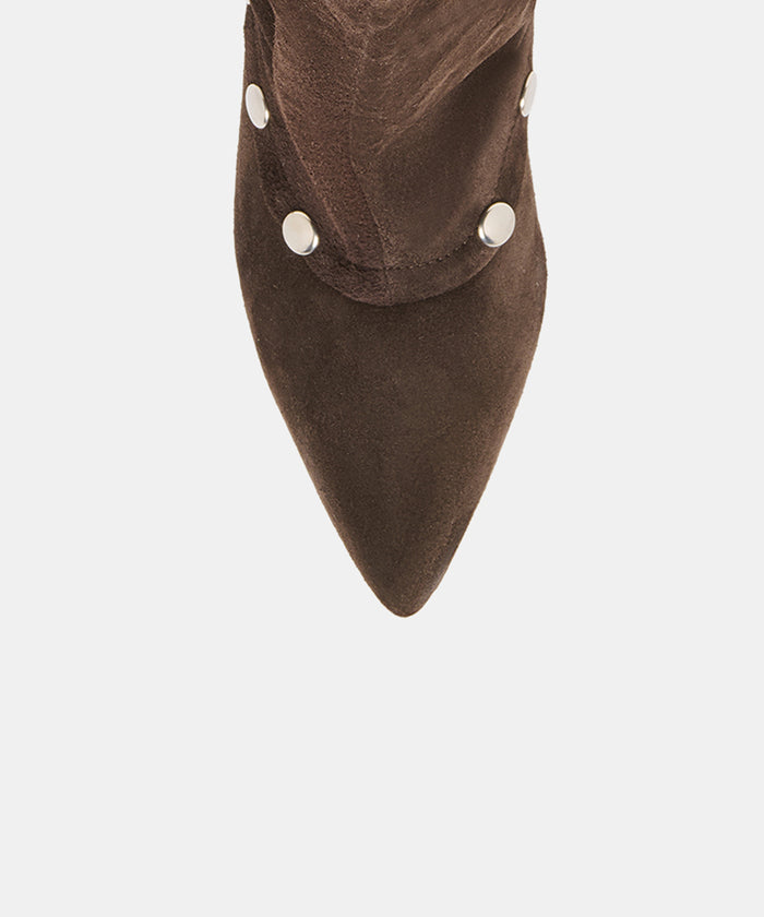 KERA BOOTS DK BROWN SUEDE