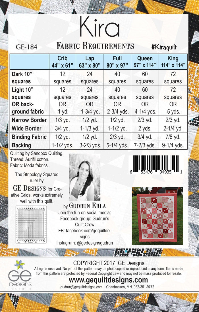 Kira 10" Square Pattern 184