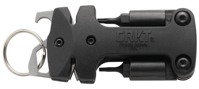 CRKT knife maintenance multi-tool with torx and hex bits for knife tuning