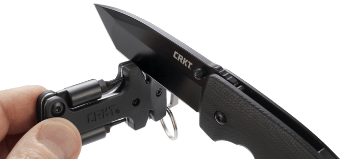 CRKT knife maintenance tool, further product view of the driver and bits