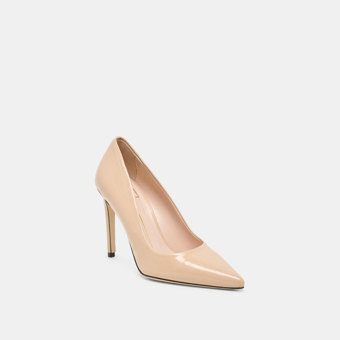 LANKY HEELS TAN LEATHER