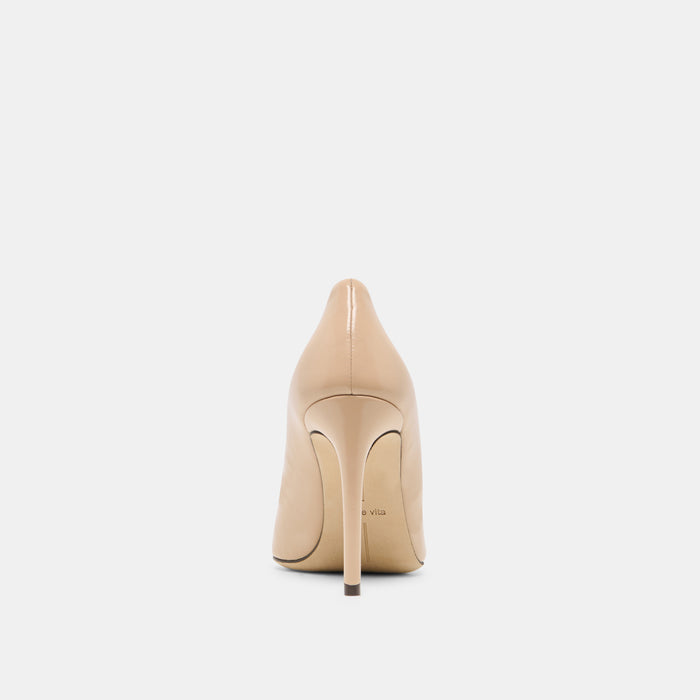 LANKY HEELS TAN LEATHER