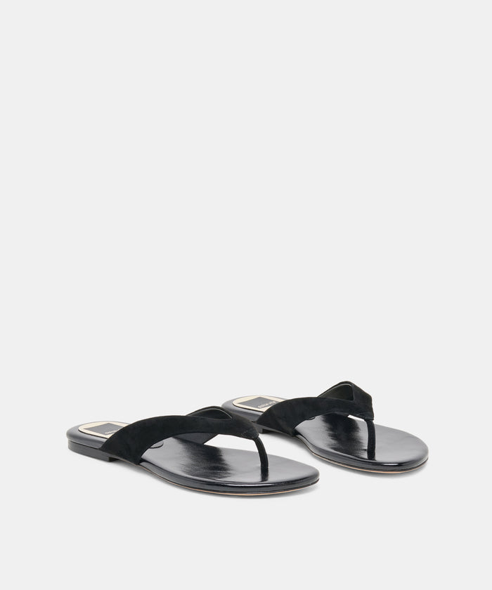 LINNET SANDALS ONYX SUEDE