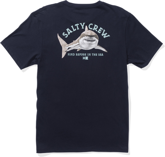Salty Crew Lurking short sleeve tee in navy