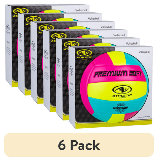 MacGregor® Multicolor Volleyballs (Set of 6)