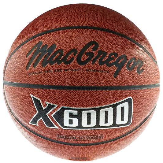 MacGregor® X6000SL Indoor/Outdoor Basketball - Intermediate Size 28.5 in.