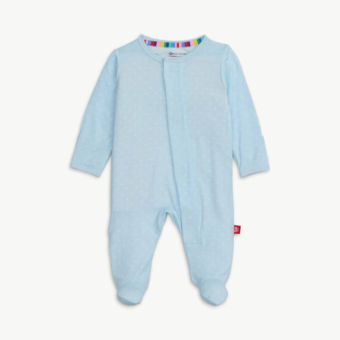 Magnetic Me | Pin Dot Blue Footie