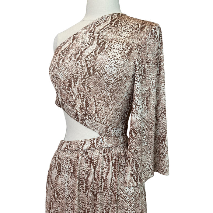 Maxi Animal Print Dress - XS