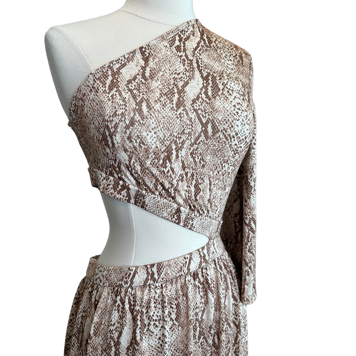 Maxi Animal Print Dress - XS