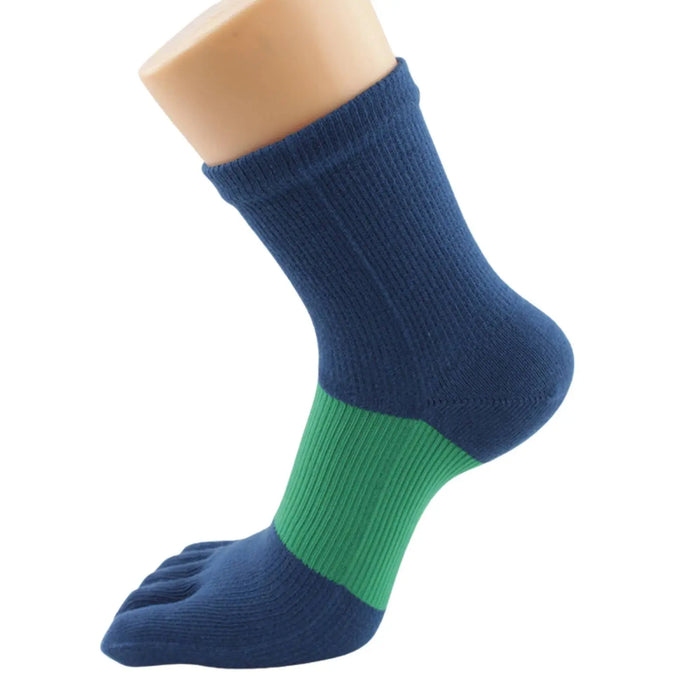 Mens 3 Pairs Five Finger Sports Toe Socks Pantsnsox