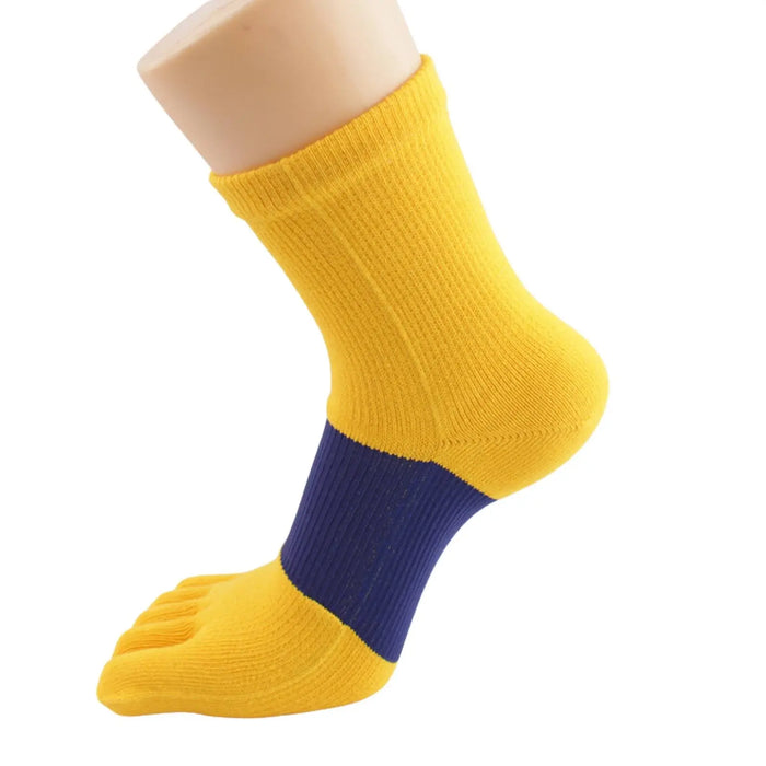 Mens 3 Pairs Five Finger Sports Toe Socks Pantsnsox