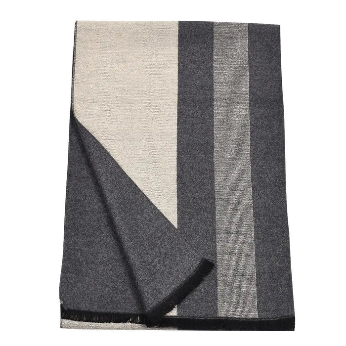 Mens Modern Stripes Scarf Pantsnsox