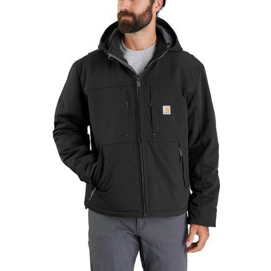 Carhartt Super Dux Full Swing relaxed fit insulated tech jacket in black