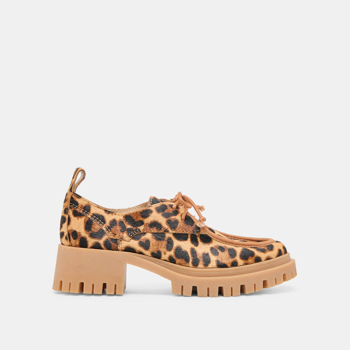 Milza Dk Leopard Calf Hair Loafers | Dolce Vita