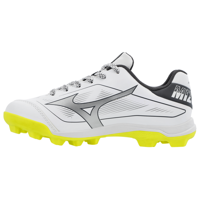 Mizuno CushionRevo Diamond JR Cleat — Safety Yellow