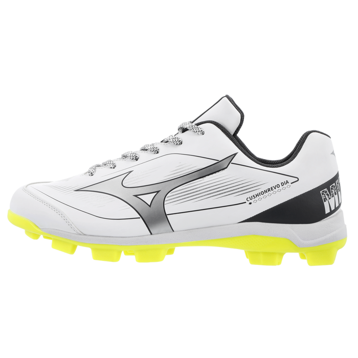 Mizuno CushionRevo Diamond TPU Cleat — Safety Yellow