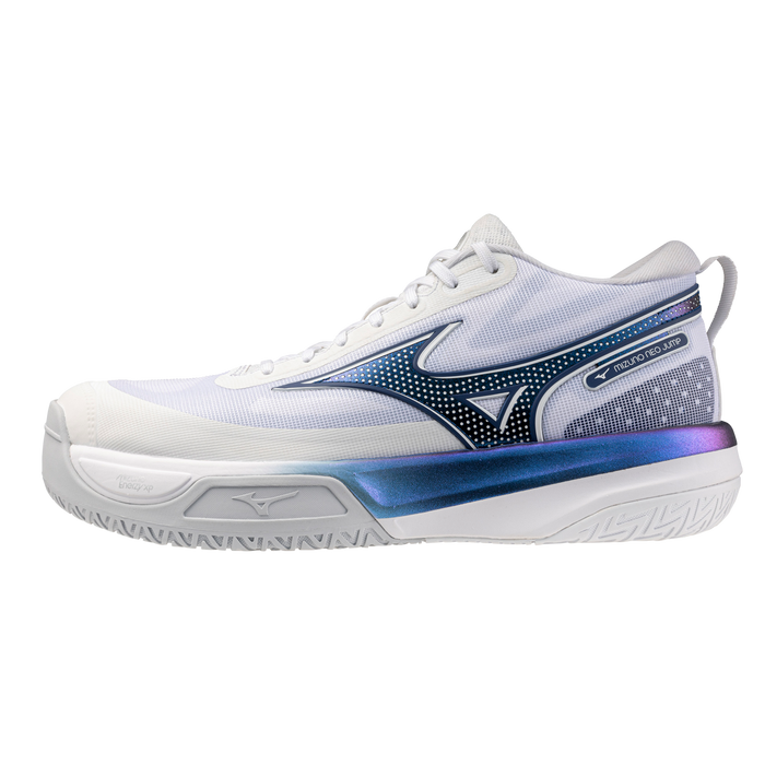 Mizuno Neo Jump — White / Estate Bl