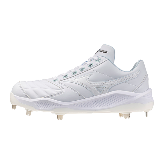 Mizuno Pro Select FP Metal Cleat — White