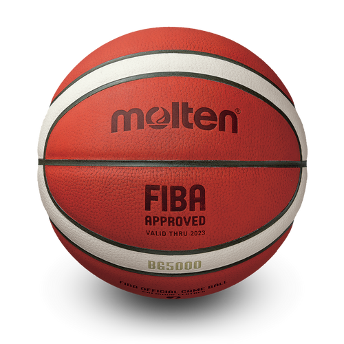 Molten FIBA Official Size Top Grain Leather Basketball — Basketballs