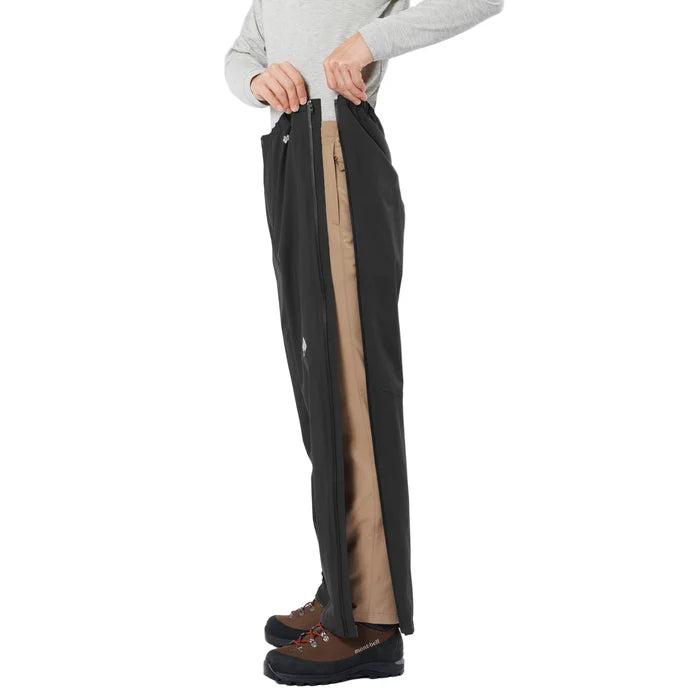 Montbell Dry-Tec Full Zip Rain Pants Men's