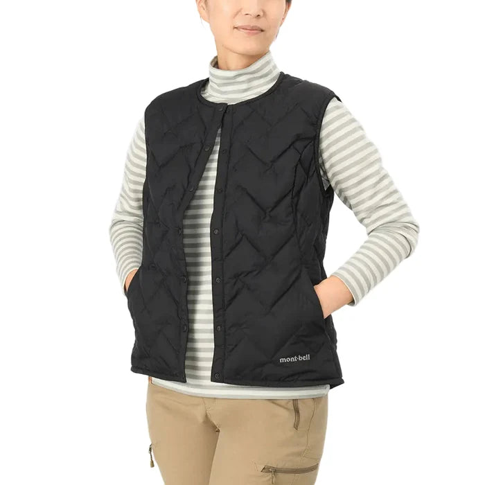 Montbell Superior Down Round Neck Vest Women's