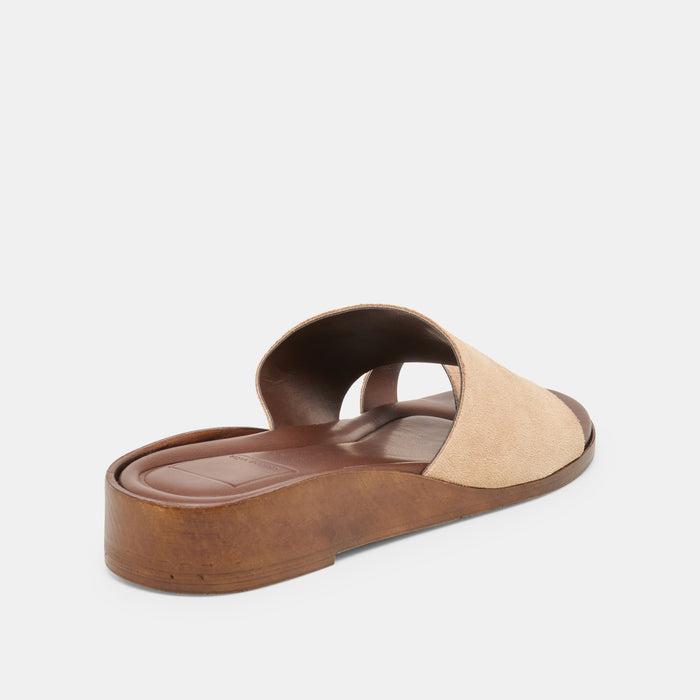 MOXY SANDALS SAND SUEDE