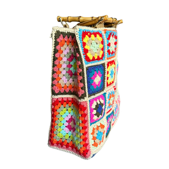 Multicolor Crochet Bag