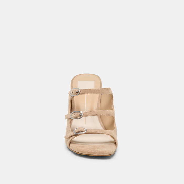 NEKO HEELS CAMEL SUEDE