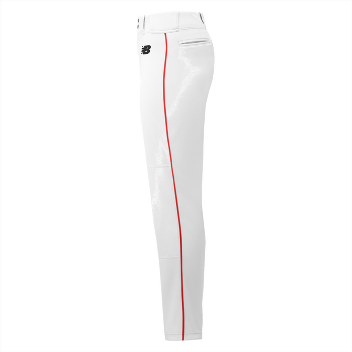 New Balance Adversary 2 Pant Piped Tapered – White/Red
