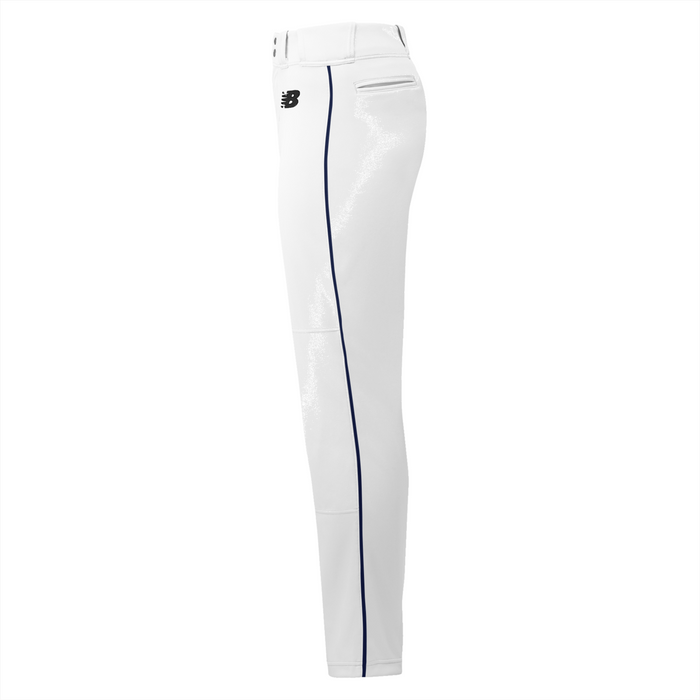 New Balance Adversary 2 Pant Piped Tapered – White/Navy