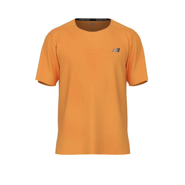 New Balance Men's RC Essential Printed T-Shirt - Hot Spot