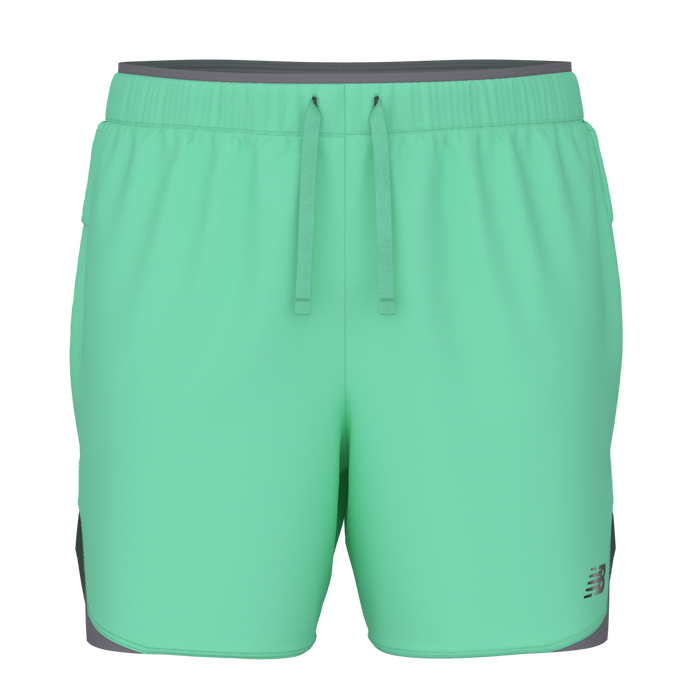 New Balance Men's RC Essential Short 5 - Bright Mint