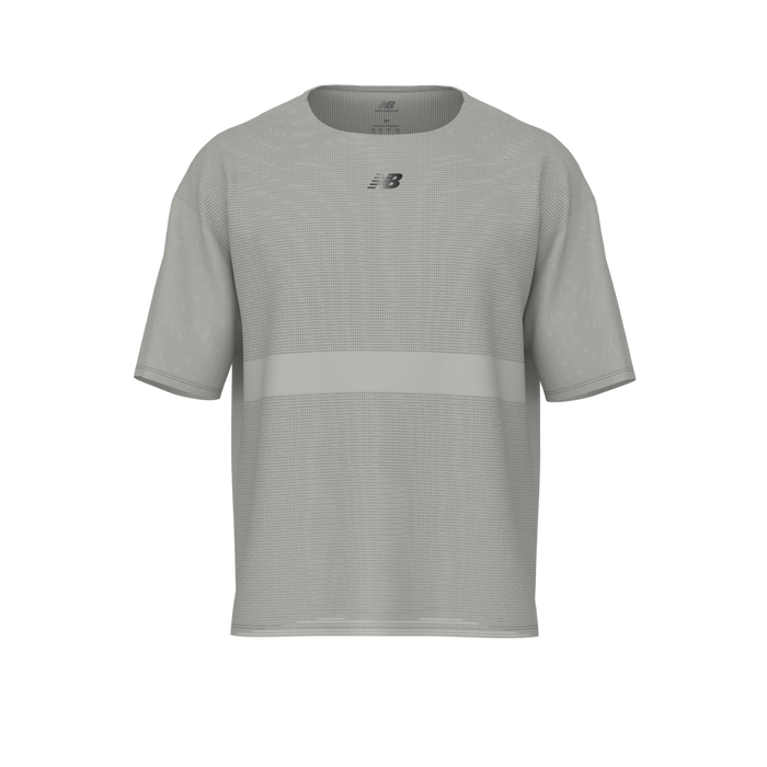 New Balance Men's RC Jacquard T-Shirt - Boylston Grey