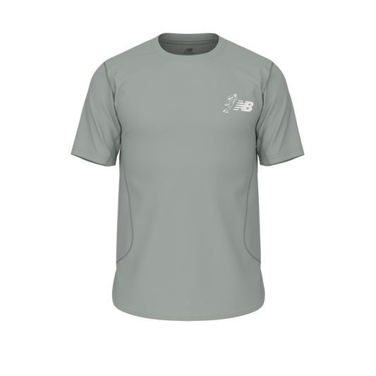 New Balance Shohei Performance Short Sleeve Top – Lone Star Grey